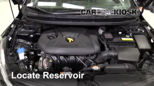 2015 Kia Forte5 EX 2.0L 4 Cyl. Liquide essuie-glace Ajouter du liquide